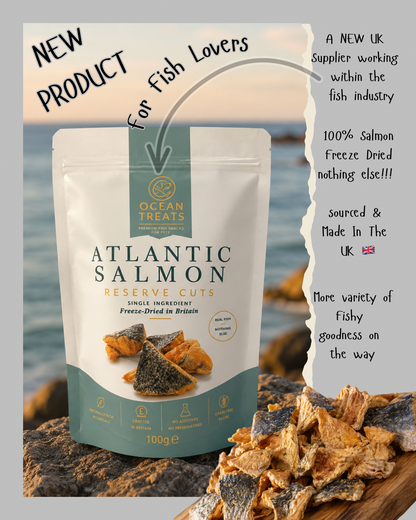 Freeze Dried Atlantic Salmon