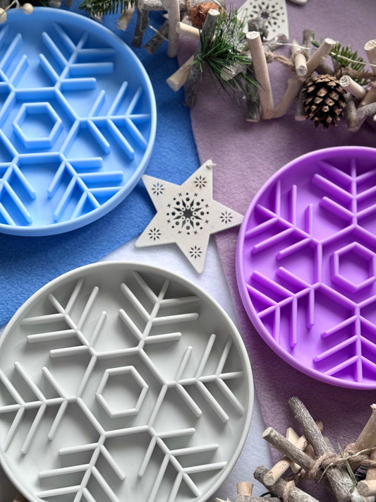 Christmas Snowflake Enrichment Bowl ( Free Postage)