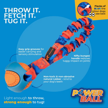 Pocket Size Power Ball Bungee, Tug-E-Nuff Range