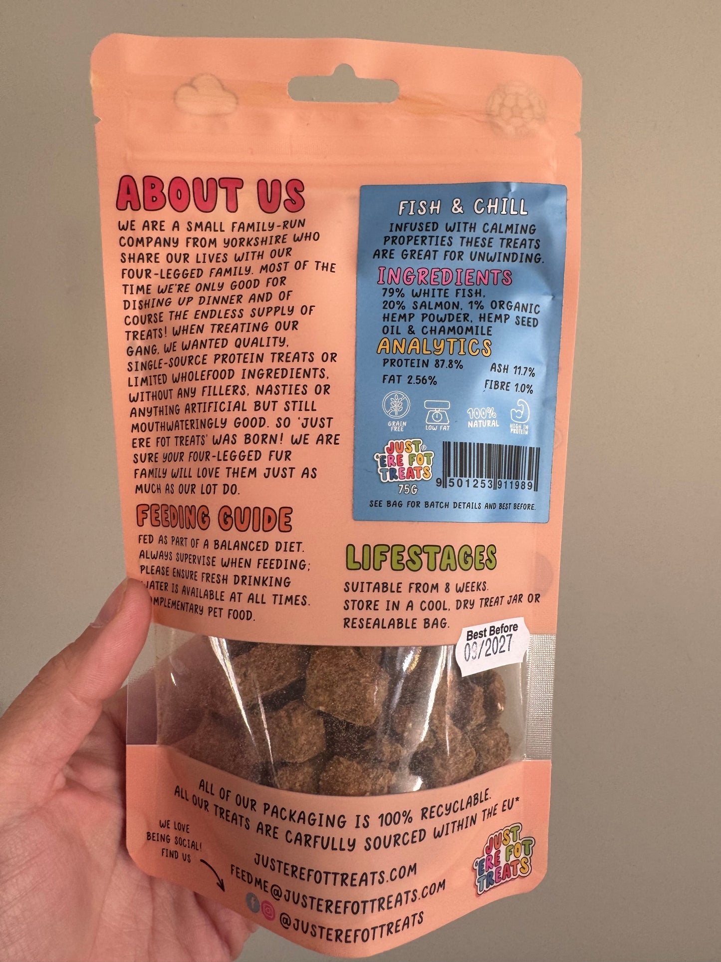 Just Ere Fot Treats - Training Size