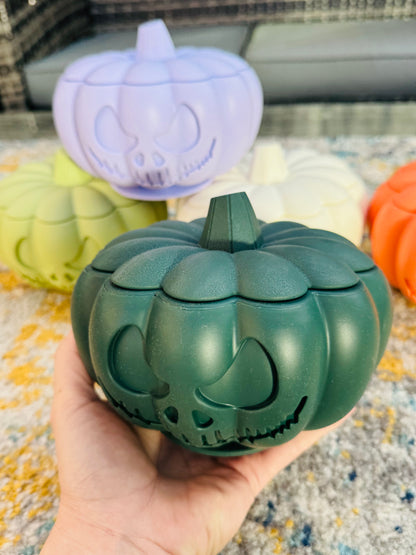 Pumpkin Enrichment Slow Feeder Bowl