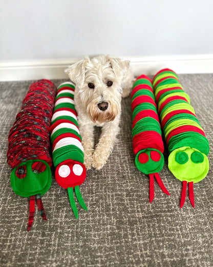 Festive Snuffle Snakes 3 Sizes Available(Free Postage)