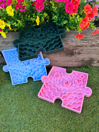 Jigsaw Pawzzle Lick Mat (Free Postage)