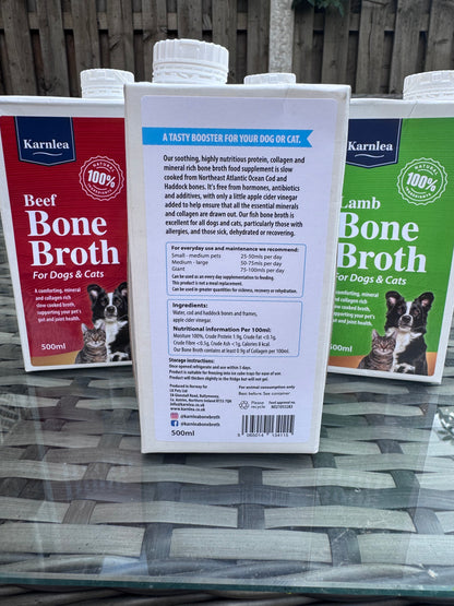 Karnlea Bone Broth For Dogs & Cats