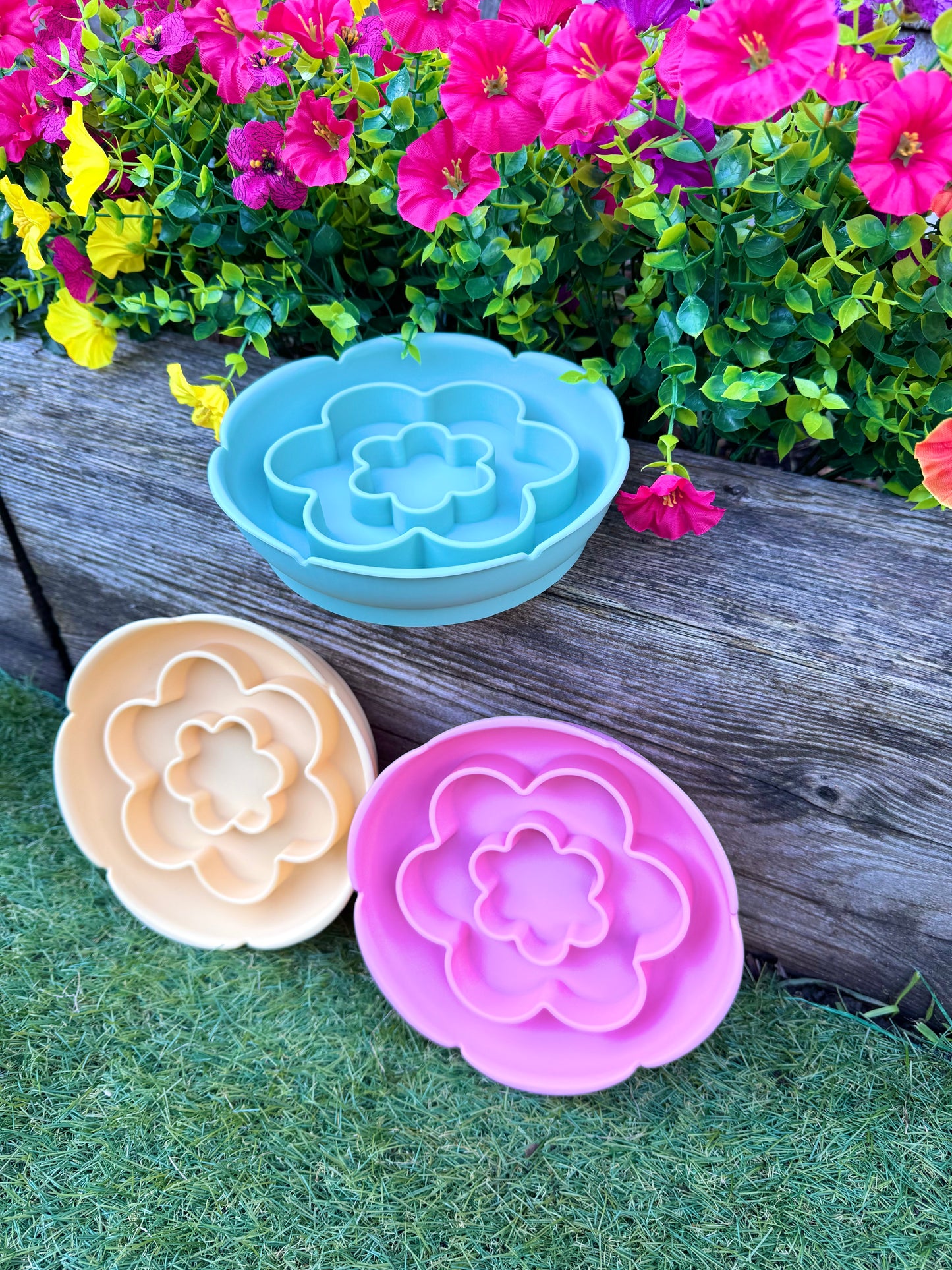 Floral Maze Enrichment Bowl (Free Postage)