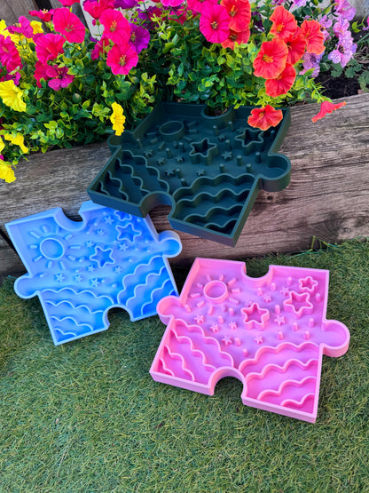 Jigsaw Pawzzle Lick Mat (Free Postage)