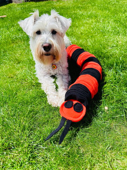 Schnauzerfest Snuffle Snake, Available in 2 styles and 3 sizes ( 15% of this order will be donated to the Schnauzerfest charity)