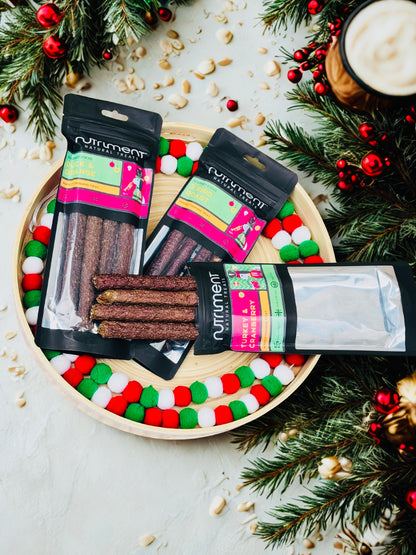 3 Festive Flavoured Gourmet Sausages (Free Postage)