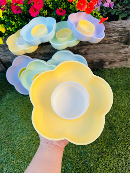 Flower Feast Enrichment Bowl, 2 Sizes Available (Free Postage)