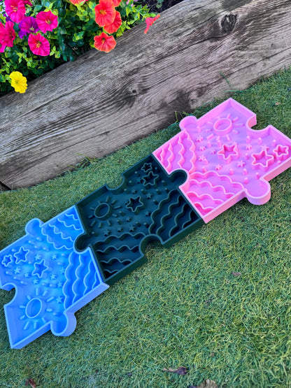 Jigsaw Pawzzle Lick Mat (Free Postage)