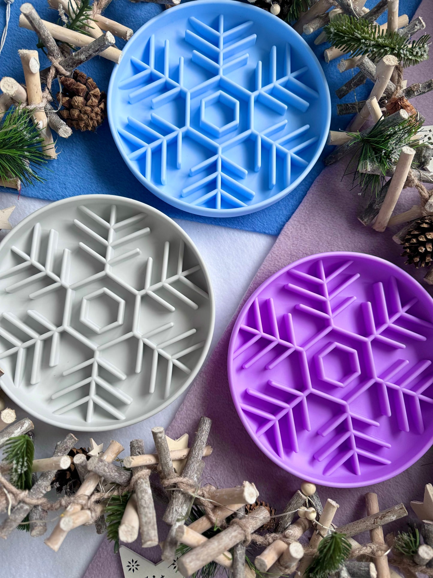 Christmas Snowflake Enrichment Bowl ( Free Postage)