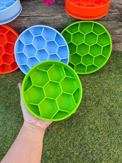 Hexa Puzzle Feeder Bowl,2 Sizes Available (Free Postage)