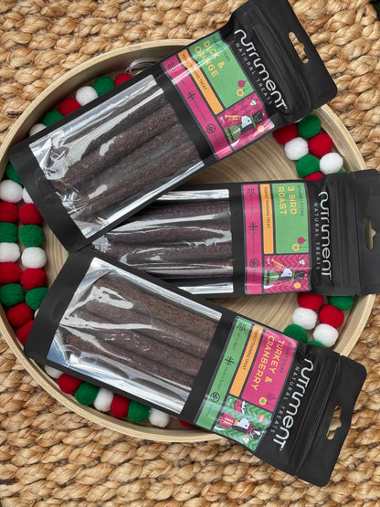 3 Festive Flavoured Gourmet Sausages (Free Postage)