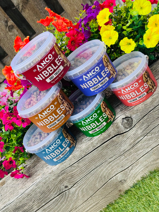 Anco Nibbles 300g Training Treat Tubs, 6 Flavours Available (Free Postage)