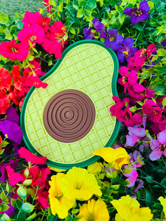 Avocado Lick Mat (Free Postage)
