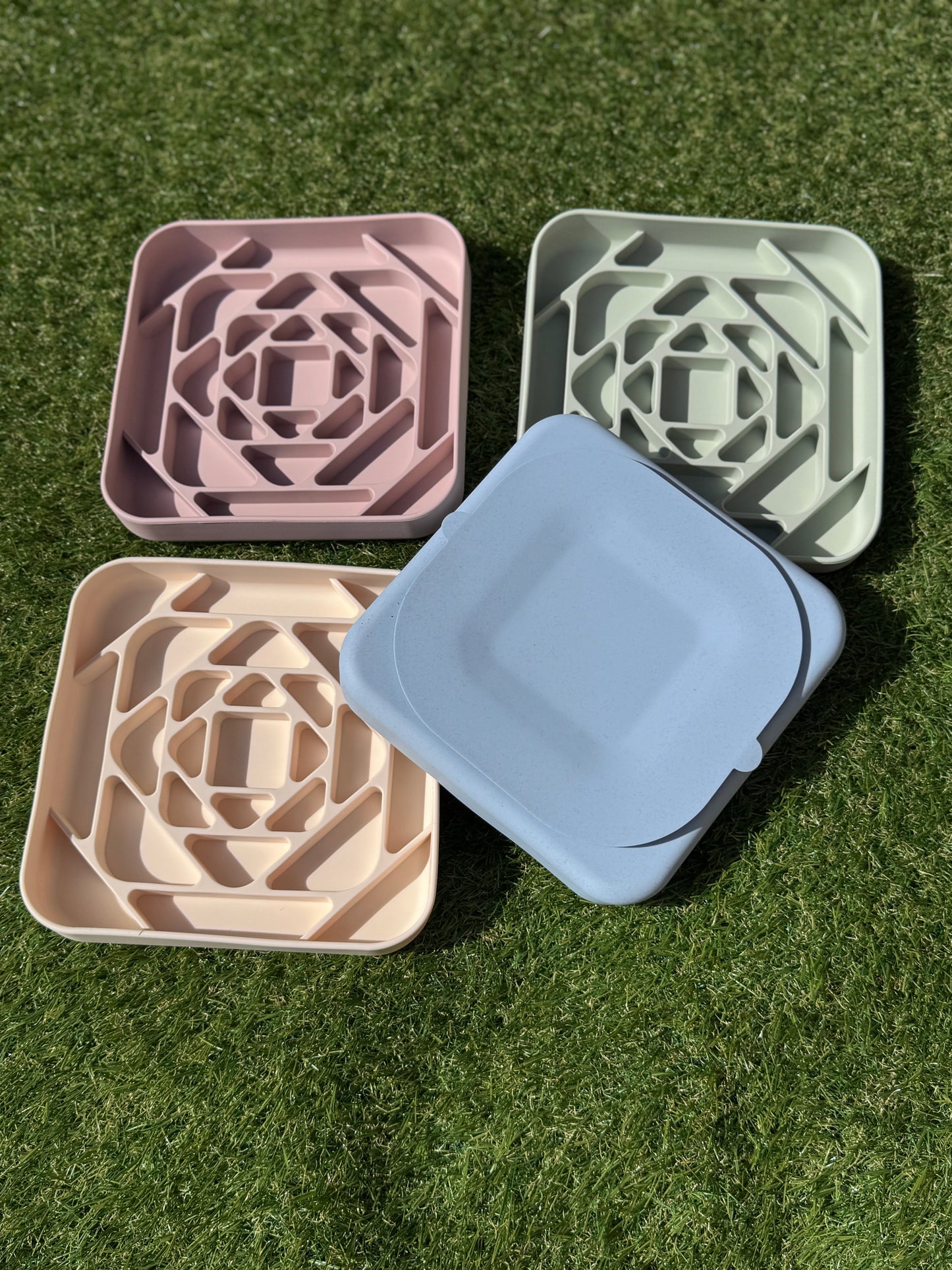 Geometric Enrichment Feeder (Free Postage)