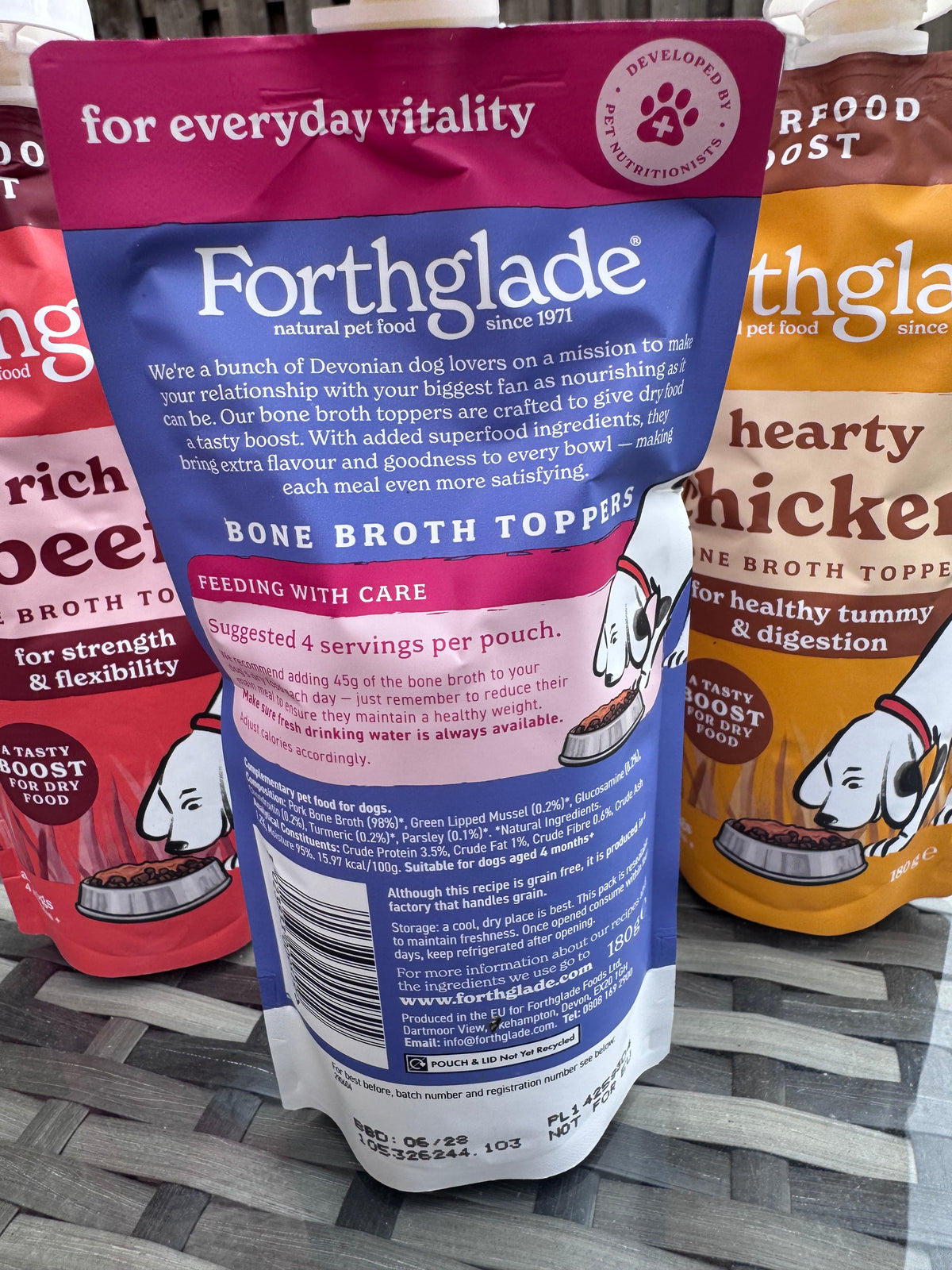 Forthglade Bone Broth Toppers
