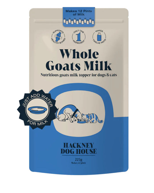 Hackney Dog House Goats Milk (Free Postage)