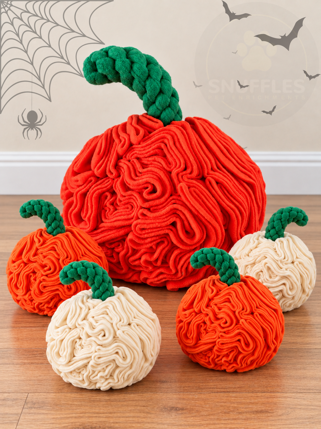 Pumpkin Snuffle Ball (2 Sizes Available)