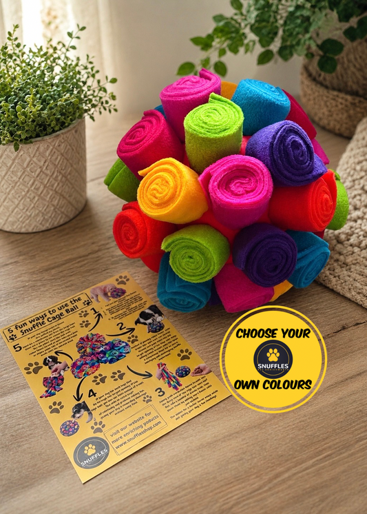 Custom Coloured Snuffle Cage Ball
