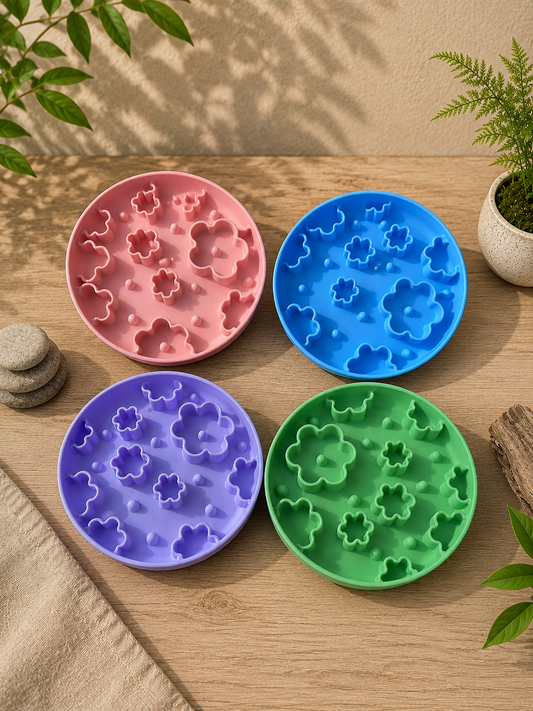 Blooming Floral Feeder Bowl