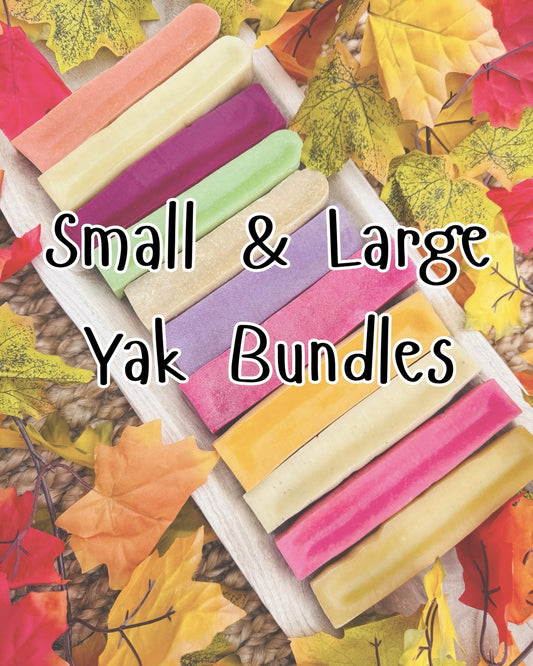6x Yak Bundles, Small & Large Size Available