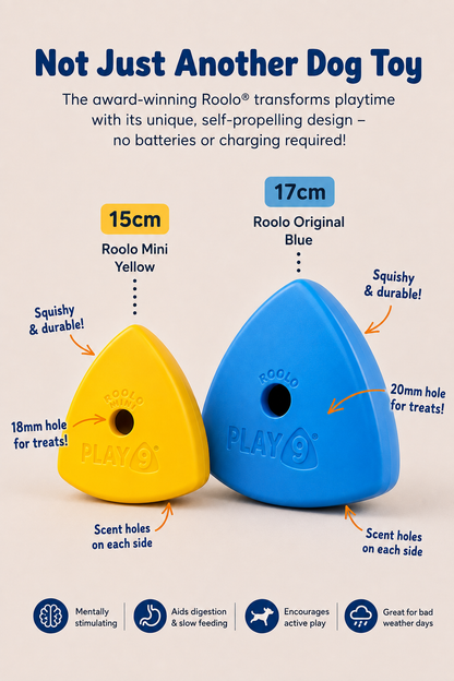 The Roolo Dog Treat Dispenser-Small & Large