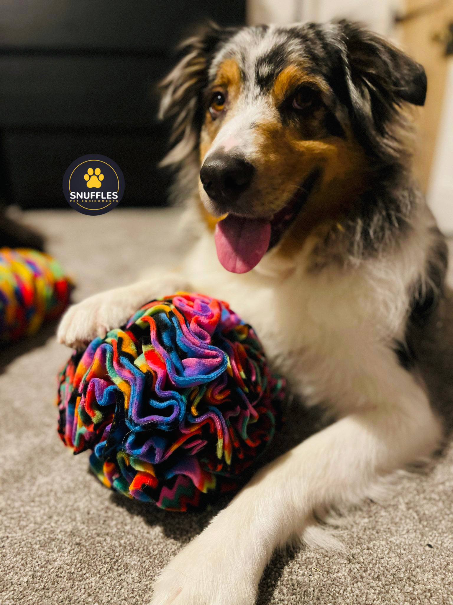 BOLLSLEY Snuffle Ball for Small/Medium/Large Dogs, Dog Play Ball