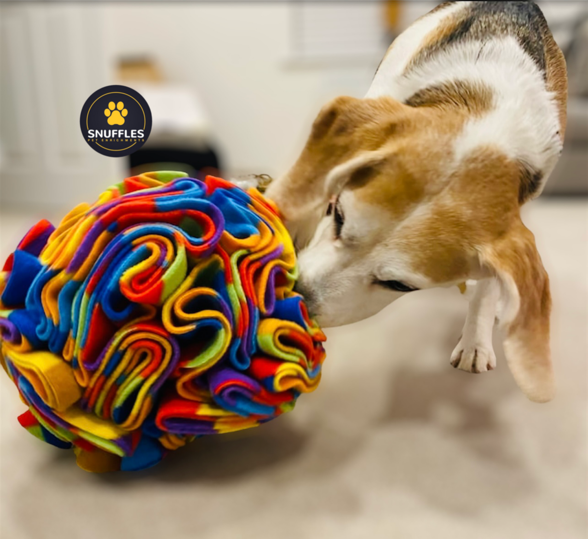 Large Snuffle Ball For Dogs, 10 Colour Options Available