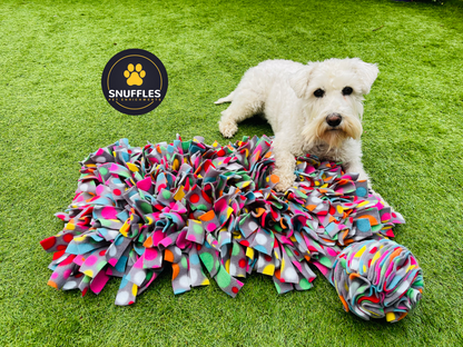 Large Snuffle Mat And Medium Snuffle Ball Set For Dogs, Available In 10 Colour Options