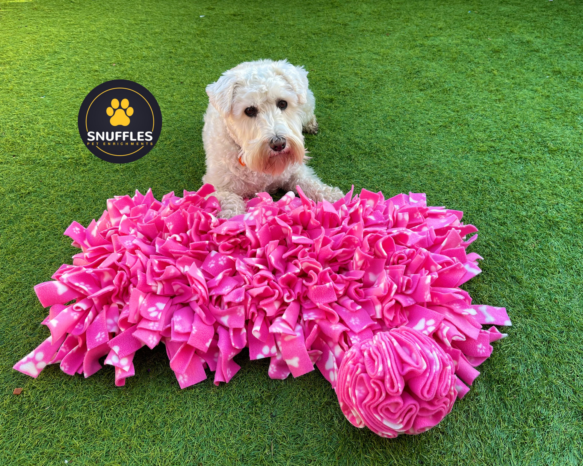 Large Snuffle Mat And Medium Snuffle Ball Set For Dogs, Available In 10 Colour Options