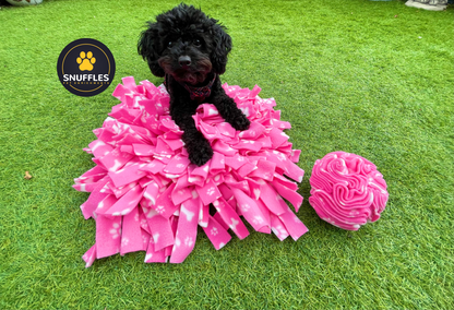 Medium Snuffle Mat And Small Snuffle Ball Set For Dogs And Small Pets, 10 Colour Options Available