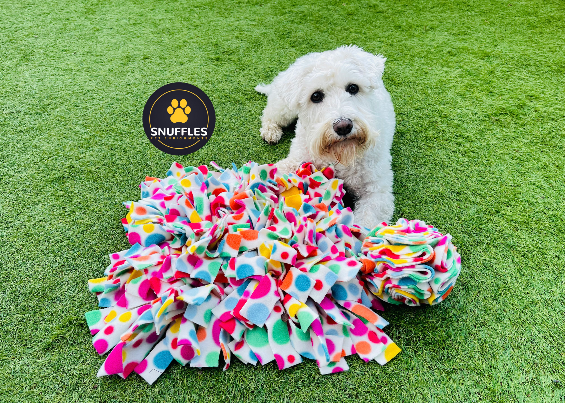 Medium Snuffle Mat And Medium Snuffle Ball Set For Dogs, Available In 10 Colour Options