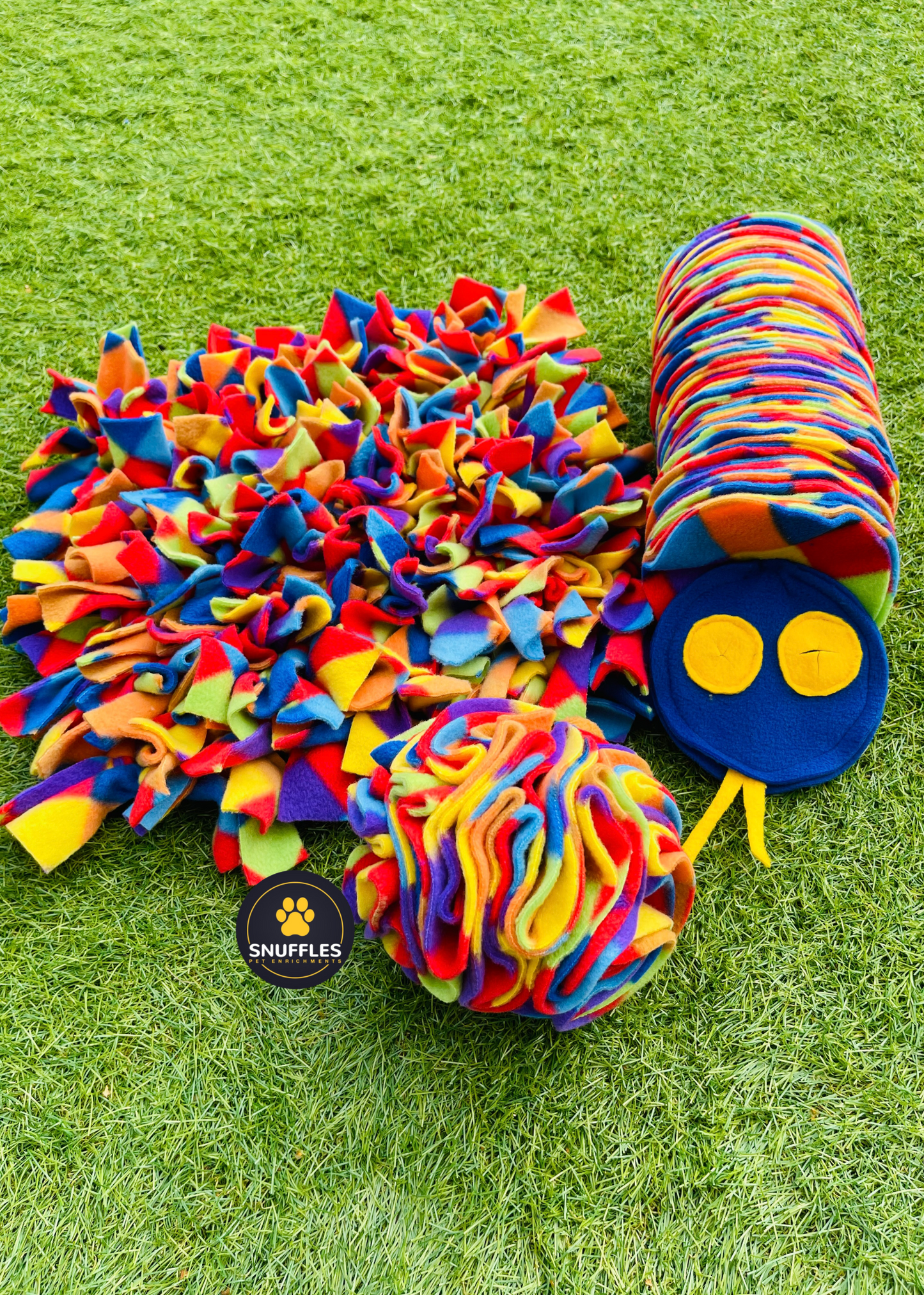 Medium 3 in 1 Matching Set For Dogs,  Snuffle Mat, Snuffle Ball, Snuffle Snake,