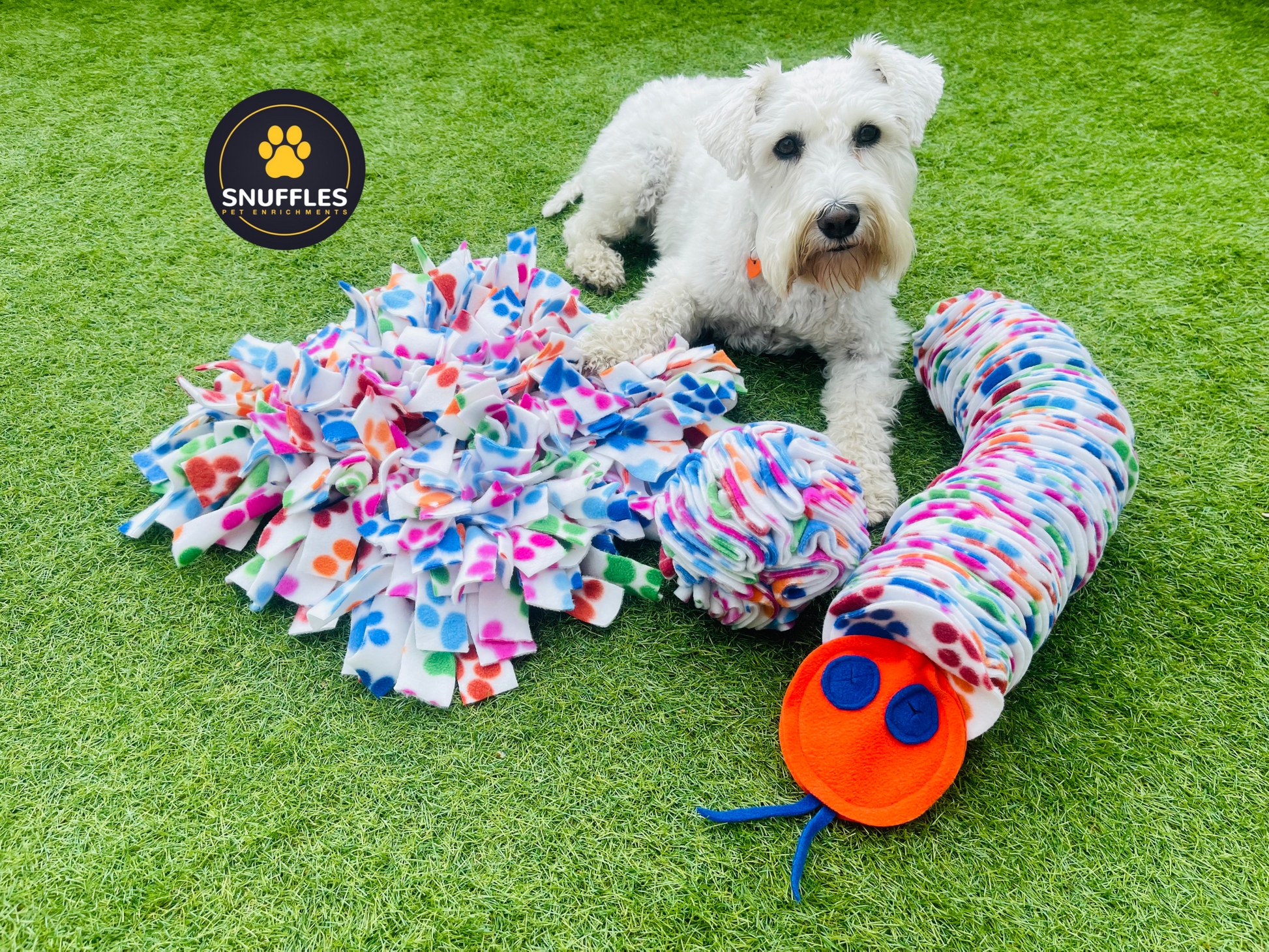 Medium 3 in 1 Matching Set For Dogs,  Snuffle Mat, Snuffle Ball, Snuffle Snake,